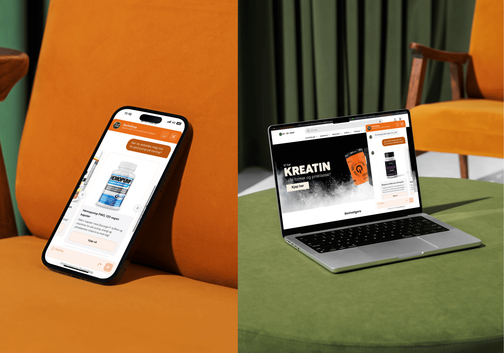 GoOnShop - AI som gir personlig kostholdsveiledning uten butikkbemanning
